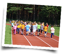 alle Kinder laufen